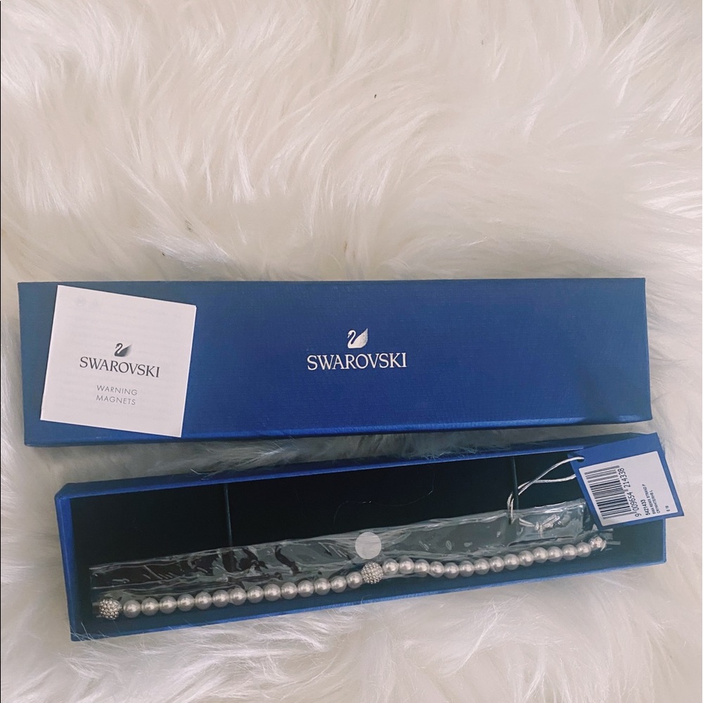 SWAROVSKI Remix Collection Crystal Pearl White